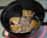 ほろ苦コクうま✿豚肉の黒ビール煮作り方3写真