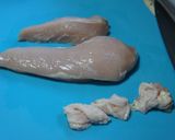 鶏胸肉のレモン味噌煮作り方2写真