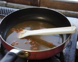 鶏胸肉のレモン味噌煮作り方4写真