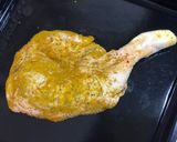 骨つき鳥もも肉のカレー風味グリル作り方1写真
