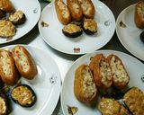 椎茸の ツナ味噌・ネギマヨ焼き作り方5写真