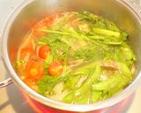 あさりと春野菜のミネストローネ作り方7写真