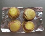 レンジで時短☆スイートポテトスタック。作り方6写真