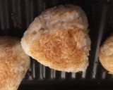 煮切り醤油の焼きおにぎり＠容易く一品作り方5写真