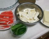 カニかまと豆腐で揚げワンタン作り方1写真