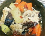 さば缶と大根＆人参のかんたん煮物作り方5写真