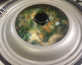 鶏肉とほうれん草の卵とじ作り方7写真