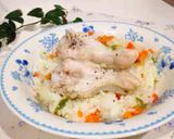 炊飯器にお任せ♪ 鶏肉のミルクピラフ作り方21写真