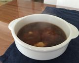 焼きチーズ入りオニオンスープ作り方10写真