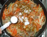 人参じゃがいも豚肉のカレー粉簡単野菜炒め作り方9写真