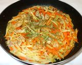 人参じゃがいも豚肉のカレー粉簡単野菜炒め作り方11写真