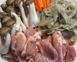 鶏ごぼう炊き込みご飯作り方2写真