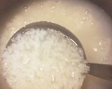 もち米で卵粥作り方4写真