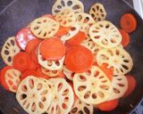 お酢入り♪蓮根きんぴら作り方6写真