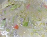 野菜たっぷり豆乳スープの簡単チャンポン麺作り方7写真