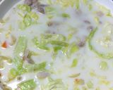 野菜たっぷり豆乳スープの簡単チャンポン麺作り方6写真