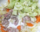 野菜たっぷり豆乳スープの簡単チャンポン麺作り方5写真
