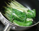 体菜のピリ辛エビあんかけ作り方1写真