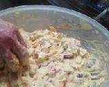 電気代節約、無水鍋で焼くりんごケーキ！作り方3写真