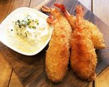 ずんぐりむっくりな＊満足エビフライ＊作り方10写真