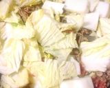 簡単☆麻婆春雨白菜作り方4写真