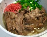簡単‼沖縄そば風うどん作り方2写真