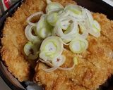 NEW！はちみつレモンあんタレかつ丼！作り方24写真