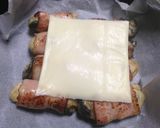 牡蠣のベーコン巻き♪とろーりチーズのせ作り方5写真