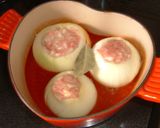 まるごと玉ねぎのトマト煮♪作り方5写真