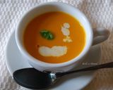 丸ごとかぼちゃのスープ♪作り方4写真