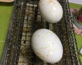 丸焼き卵！作り方1写真