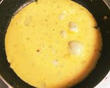 朝食に！お手軽冷凍ほうれん草オムレツ作り方3写真