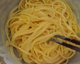 ボール１つで♪濃厚～うにのクリームパスタ作り方5写真