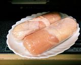 超絶品!鶏胸肉と舞茸ロールのトマト煮込み作り方3写真