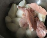 小芋と鶏のうま煮作り方1写真
