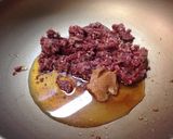 プロ直伝！簡単　牛そぼろ 合挽きそぼろ丼作り方1写真