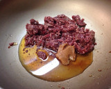 プロ直伝！簡単　牛そぼろ 合挽きそぼろ丼作り方1写真