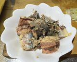 簡単おつまみ、鯖水煮缶八王子風作り方2写真