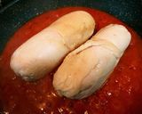 超絶品!鶏胸肉と舞茸ロールのトマト煮込み作り方5写真