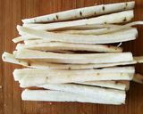 豚肉薄切り～牛蒡巻き作り方1写真