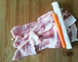 豚肉薄切り～牛蒡巻き作り方3写真