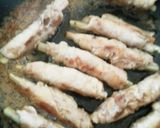 豚肉薄切り～牛蒡巻き作り方6写真