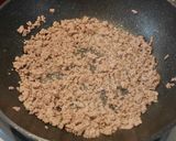 肉そぼろ♡濃い目の味付けでご飯がすすむ！作り方3写真