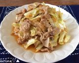 豚肉とキャベツのレモン醤油炒め作り方3写真