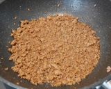 肉そぼろ♡濃い目の味付けでご飯がすすむ！作り方5写真