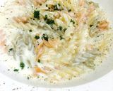 チーズの濃厚なクリームパスタ作り方3写真