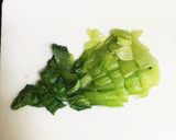 チンゲンサイのからし和え作り方3写真