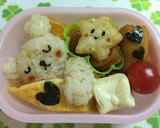 かわいいお弁当♡おねんねクマちゃん作り方3写真