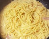 チーズ無しでも！簡単＊本格カルボナーラ作り方7写真
