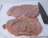 ムネ肉のチーズサンドフライ♡タルタル添え作り方3写真